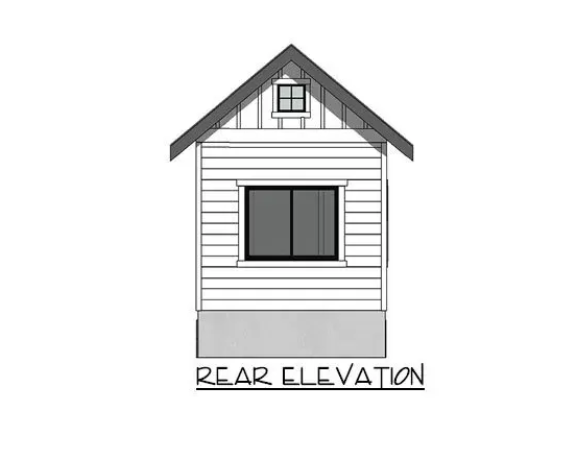 Square Foot 10-Foot-Wide House Plan