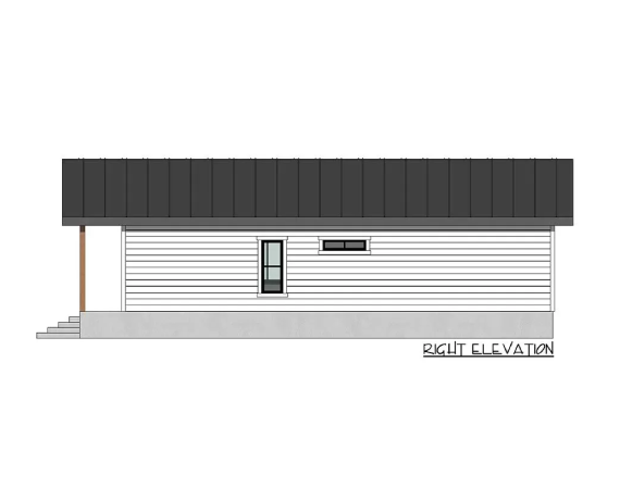 Square Foot 10-Foot-Wide House Plan