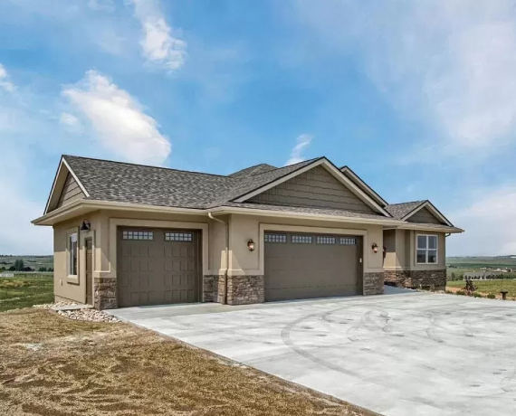 Exclusive Shingle, Stone and Stucco One-story Craftsman