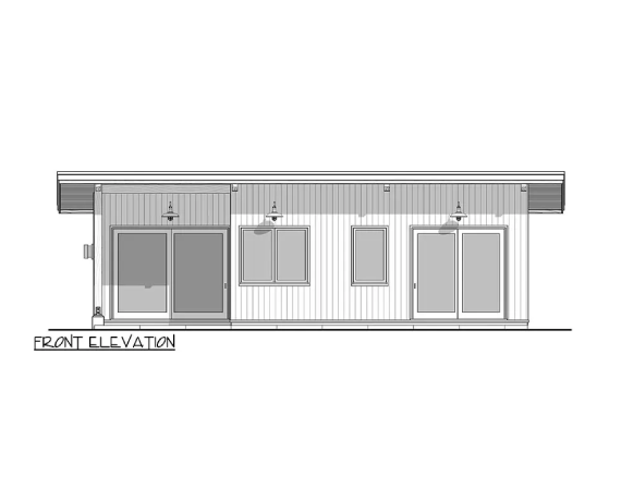 Mid-Century Modern Cottage - 800 Sq Ft