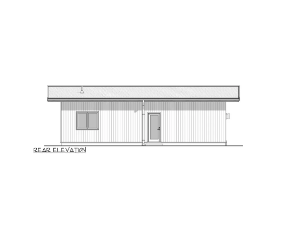Mid-Century Modern Cottage - 800 Sq Ft