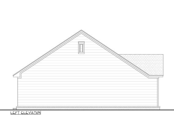 Bed Traditional Cottage with Front and Rear Porches